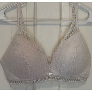 2XL White Lace Bra